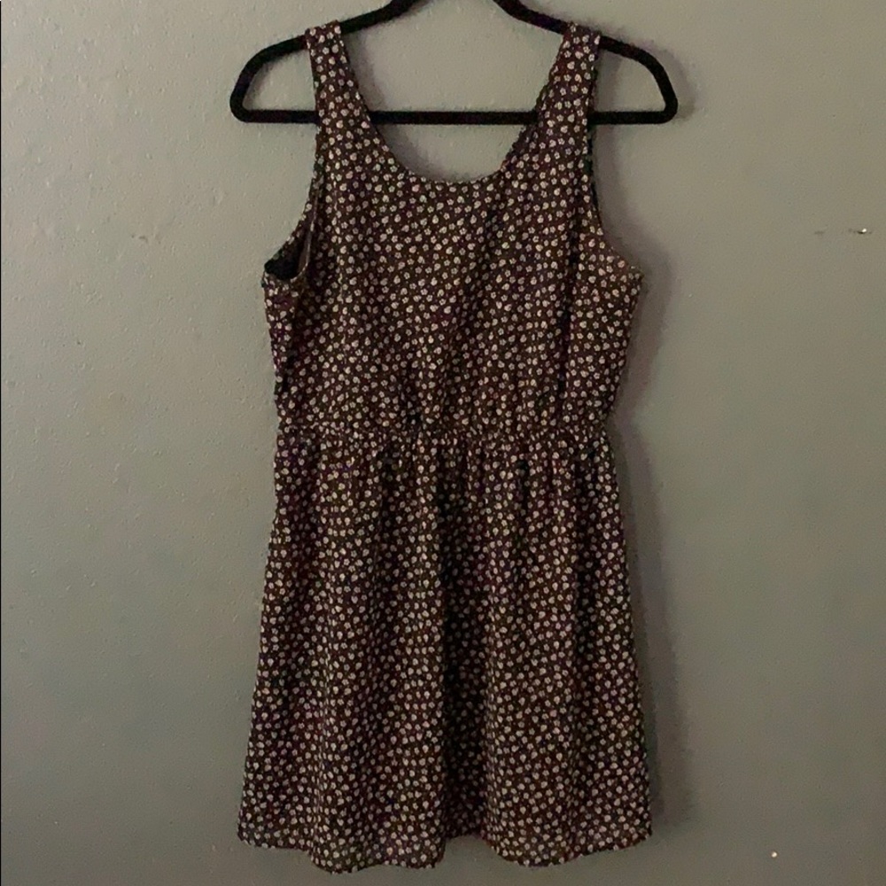 Flower skater dress